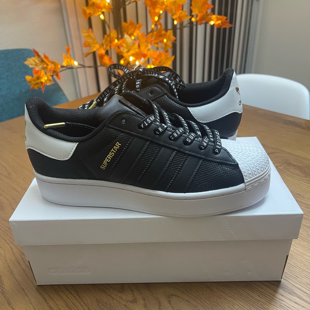Adidas Superstar Bold with Platnium Height